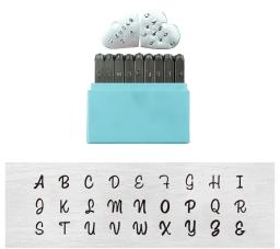 Kit de ferramentas de estamparia de jóias, caixa superior, punch set com letras e números, mão fazendo ferramenta, 3mm - Image 3
