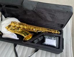 Saxofone High End com Laca Dourada, Corpo Latão - Image 2
