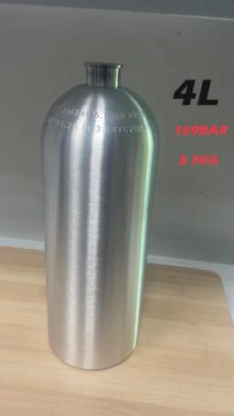 Liga De Alumínio Cilindro De Mergulho, Tanque De Oxigênio, Respirador De Mergulho, Bomba Do Tanque De Ar, Snorkeling, Equipamento De Respiração, 1L, 2L, 4L - Image 6