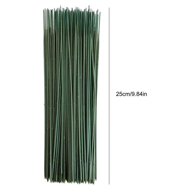 Fio Floral Verde para Artesanato - 100 Peças para Criar Flores com Elegância