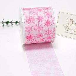 Grosgrain cetim fitas para arcos, Deometria impressa, Artesanato Decoração, Embalagem Suprimentos, DIY, 5 jardas 70929 - Image 4