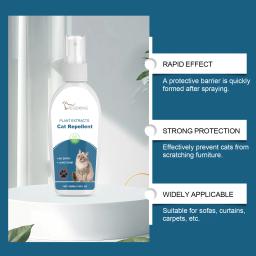 Cat repelente spray, evitar morder, coçar parar, sofá, mastigar, roer, móveis proteger, Pet Training líquido - Image 2