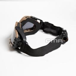 Nova fma airsoft si-balístico óculos de proteção com ventilador versão atualizada anti nevoeiro óculos tático paintball segurança óculos de proteção para os olhos - Image 6