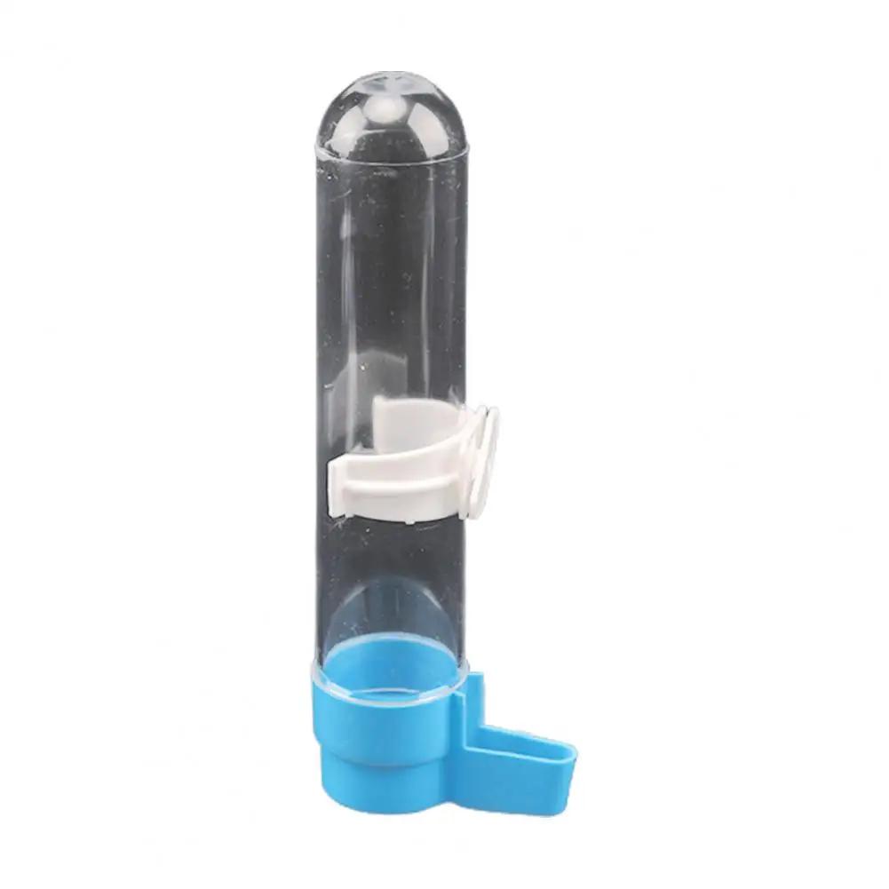 Distribuidor automático da água do pássaro, transparente fivela alimentador, copo bebendo, Pet fornecimentos, 120ml 240ml 490ml - Image 1