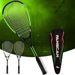 Leve única raquete de squash profissional treinamento esporte galvanizado alumínio iniciante parede raquete com corda escuridão 9 - Image 4