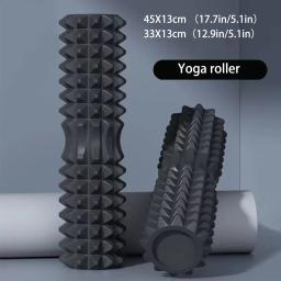 Rolo de espuma para ioga, 45cm, bloco de massagem muscular, ferramentas para pilates, coluna de ioga, conjunto de rolo de espuma fitness, academia, yoga, tijolo, equipamento de exercício - Image 1