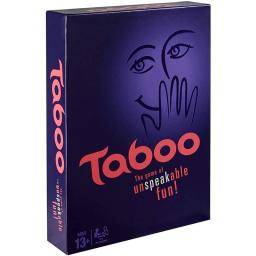 Jogo de festa emocionante para amigos: Taboo - Jogo de tabuleiro divertido para adivinhação de palavras para adultos e família - Image 1