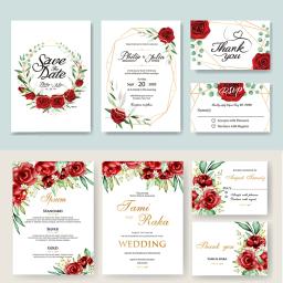 50 pces impressão personalizada convite de casamento inserção recepção resposta rsvp desejando bem cartão de mesa obrigado cartões menu ic101 - Image 3