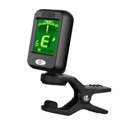 JOYO-Digital Clip-On Guitar Tuner, Tuner Eletrônico, Peças e Acessórios de Guitarra, Baixo, Violino, Ukulele, Acústico, JT-09 - Image 1