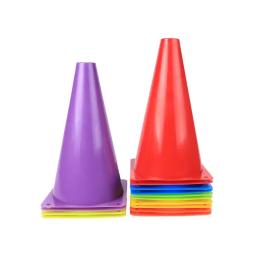 Cones resistentes à pressão do treinamento do futebol, 10pcs, 23cm, acessórios dos esportes, 5 cores, para exterior, futebol, basquetebol - Image 5