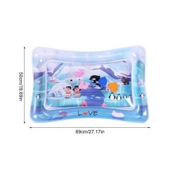 Tapete de água sensorial para cães e gatos, Tapete espesso com peixes, Jogando Water Pad, Verão - Image 6