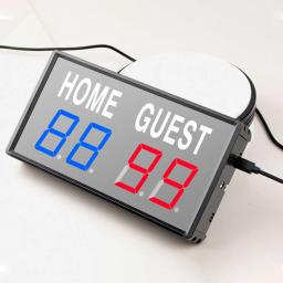 Placar eletrônico com controle remoto, LED de 4 dígitos, placar, fósforos, tênis de mesa, basquete, pingue-pongue, tênis de mesa - Image 6