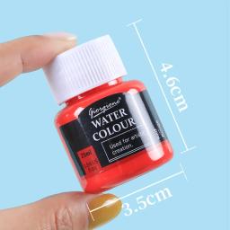 Conjunto de tintas acrílicas para principiantes e artistas, pinturas artesanais, lona, rocha cerâmica, presentes para crianças, 6 cores, 25ml, 0,84 oz - Image 3