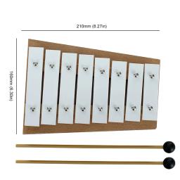 Xilofone de madeira para crianças, instrumento musical de percussão, glockenspiel com maletes para aprendizado pré-escolar, educação infantil Orff - Image 5