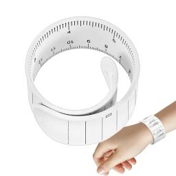 Pulseira de Silicone Wearable, Pulseira Lembrete Reutilizável, Lista Impermeável para Fazer, Stap e Régua, Apagável para Reunião e Escola - Image 5