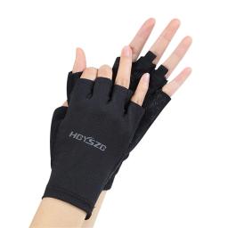 Ciclismo luvas sem dedos ginásio profissional de fitness respirável anti-derrapante mulheres homens metade dedo verão pesca feminino bicicleta - Image 3