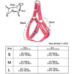 Um tripé ósseo colorido para Pet, Dog Harness, uso interno e externo - Image 6