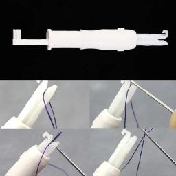 Máquina De Inserção De Ponto De Agulha Threader, Ferramenta De Linha De Costura De Mão, Arco De Fio, 50Pcs - Image 5