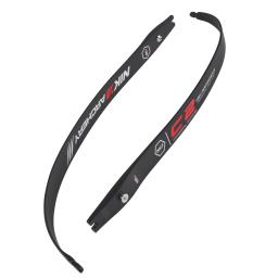 Nika tiro com arco recurvo c2 membros pedra angular série 14lbs-42lbs 10% teor de fibra de carbono padrão ilf compatível - Image 3