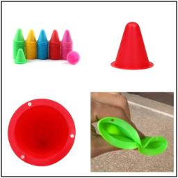 Patinação Marker Cone Roller, Speed Agility Hurdle, Equipamento de treinamento, Skate Pile, Futebol, Futebol, Marker Cup, 10Pcs por lote - Image 6