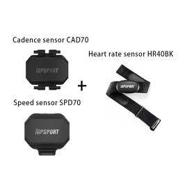 IGPSPORT-Bicicleta Monitor de Freqüência Cardíaca, Computador Bicicleta, Velocidade Cadência Sensor, Ciclismo ANT, Bluetooth 5.0, Velocímetro Acessórios - Image 1