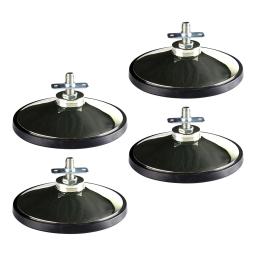 Peças de bilhar universais para tênis de mesa, Mesa de bilhar fácil de usar, Nivelador de perna para Air Hockey Table Game, 4pcs - Image 4