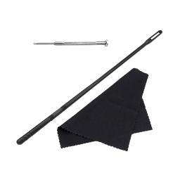 Kit de limpeza de flauta, manutenção de acessórios de instrumento de sopro de cuidados com haste de limpeza - Image 1