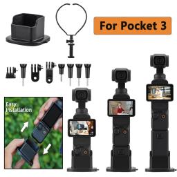 Expansão Base Chest Mount Acessórios Kit, Arnês, Clipe Mochila, Guiador de Bicicleta, Suporte para DJI OSMO Bolso 3 - Image 6