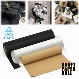 Papel Kraft de Origami Preto, Embrulho, Corda Crua, Embalagem de Design, Colorido, Reciclado, Cartão Grosso, Paperbook, Papel De ÁLBUM - Image 1