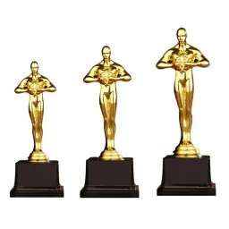 A estatueta do Oscar Prêmio de Melhor Traseiro Criativo Melhor Troféu de Traseiro Troféu Dourado Ornamento Artesanato em Resina Prêmio Presente Decoração de Casa - Image 2