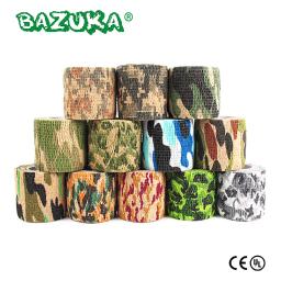 Auto-adesivo Camuflagem Envoltório Rifle, Airsoft Paintball Marcador, Caça, Tiro, Ciclismo Fita, Impermeável, Stealth, Não-Tecido - Image 1
