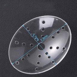 Protetor transparente para os olhos, respirável único, plástico poroso, oval oftálmico - Image 6