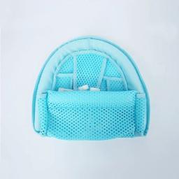 Tapete de banho para bebês, rede t ajustável para recém-nascidos, protetor de banho, produtos para bebês, tapete dobrável e chuveiro - Image 5