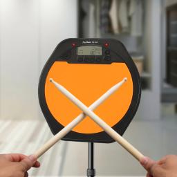Almofada de prática de tambor profissional, almofada de tambor com metrônomo para treinamento de ritmo e medição de ritmo - Image 4