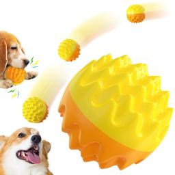 Mastigável Elastic Pet Toy Ball, Molar, limpeza dos dentes, mordida-resistente, Toy Cat, Mastigação e Sounding, Dog - Image 3