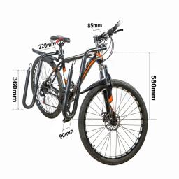 1 conjunto de rack de prancha de surf de bicicleta portátil, suporte de montagem de prancha de surf com hardware, acessórios de ciclismo - Image 6