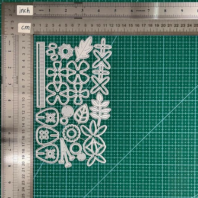 Corte de Metal para Scrapbook DIY: Flores de Papel, Cartões e Artesanato em Relevo