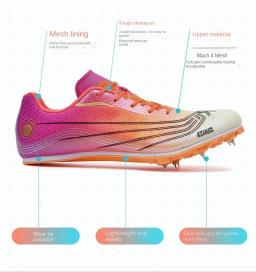 Esporte ao ar livre Atletismo Spikes para corrida, tênis de treino para homens e mulheres, tênis para meninos e meninas, Sprint, tênis de atletismo, novos - Image 6