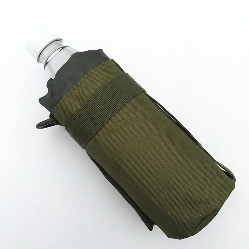 Portador de garrafas de água tático, Bolsa de Molle ao ar livre, Viagem, Caminhadas, Ciclismo, Suporte de cordão, 500ml - Image 1
