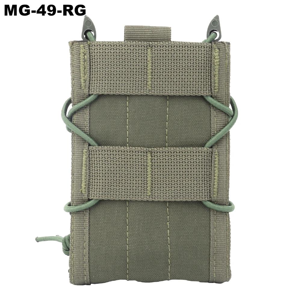 5.56 revista bolsa coldre ak ar m4 ar15, saco único para airsoft, paintball, caça, tiro - Image 1