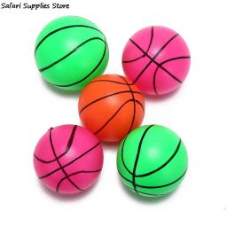 1 pc 12cm inflável pvc basquete voleibol bola de praia criança adulto esportes brinquedo cor aleatória - Image 1