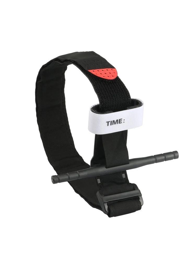 Torniquete exterior da emergência, primeiros socorros portáteis, liberação lenta rápida, equipamento tático médico do CAT, 95cm - Image 1