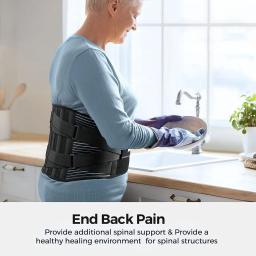 Cinta lombar ajustável para esportes, antiderrapante, suporte de cintura respirável, cinto para exercício, fitness, ciclismo, corrida, tênis, golfe - Image 2