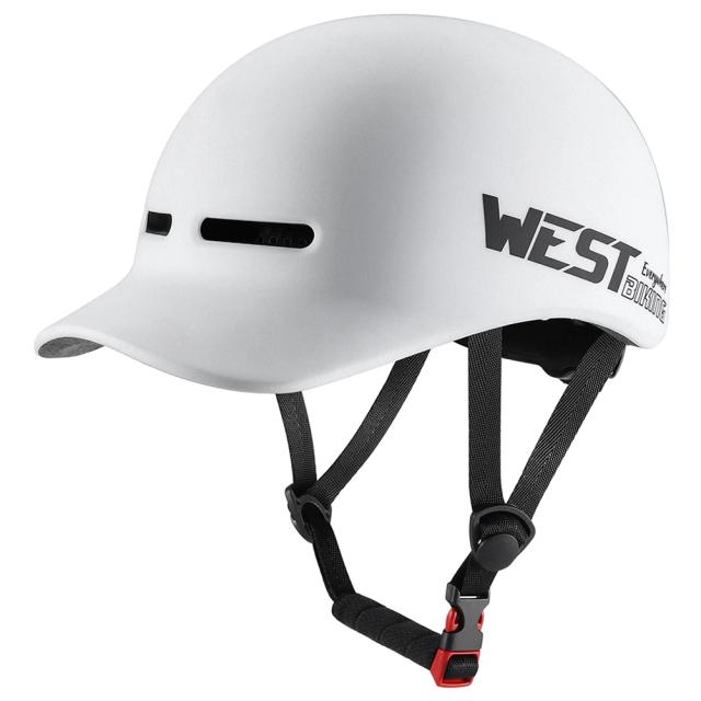 Capacete de Bicicleta West Bike com Ventilações - Equipamento de Segurança para Homens e Mulheres em Bicicleta, Scooter Elétrica e MTB