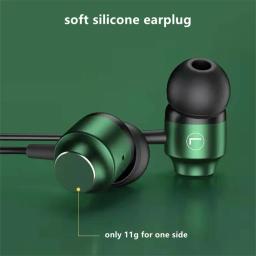 Fone de ouvido com cancelamento de ruído, portátil, viagem, esporte, videogame, fone de ouvido universal com 3,5mm e conector tipo C, 1pc - Image 5