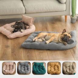 Sofá-cama calmante para cão e gato, canil, cão médio e pequeno, casa, artigos para animais, acessórios - Image 1