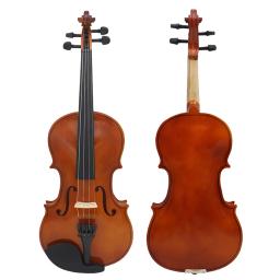 IRIN-violino de madeira maciça com estojo de pano e arco, instrumento profissional de cordas, violino para prática, 4/4, 1/2, 1/4, 1/8 - Image 2