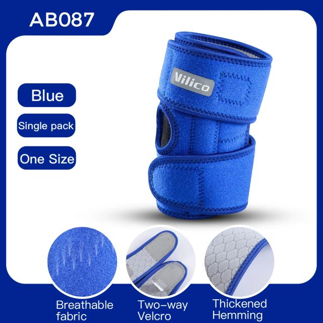 Protetor de Cotovelo AB087 com Suporte de Mola - Compressão Respirável