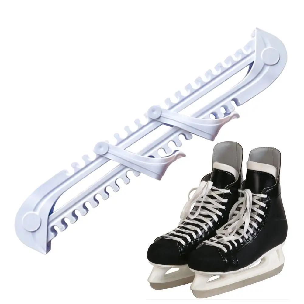 Protetor de skate de hóquei no gelo, design universal com ranhura, anti-colisão, equipamento de proteção para patinação artística com ajustável - Image 1