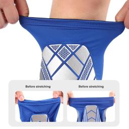 Caneleiras de futebol para homens e mulheres, Mini caneleiras para futebol e basquete, Mangas de perna com EVA, Corrida e Ciclismo, 1PC - Image 3